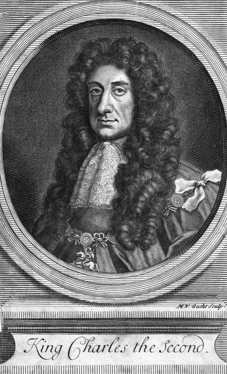 تشارلز الثاني ، ملك إنجلترا واسكتلندا وأيرلندا ، 1818. بواسطة MV Gucht