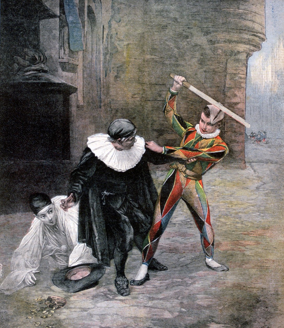 "All for Colombine" ، 1891 بواسطة إم فولون فلس