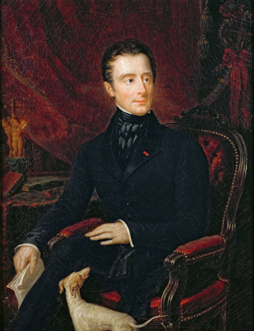 ألفونس دي لامارتين (1790-1869) بواسطة مدام لامارتين
