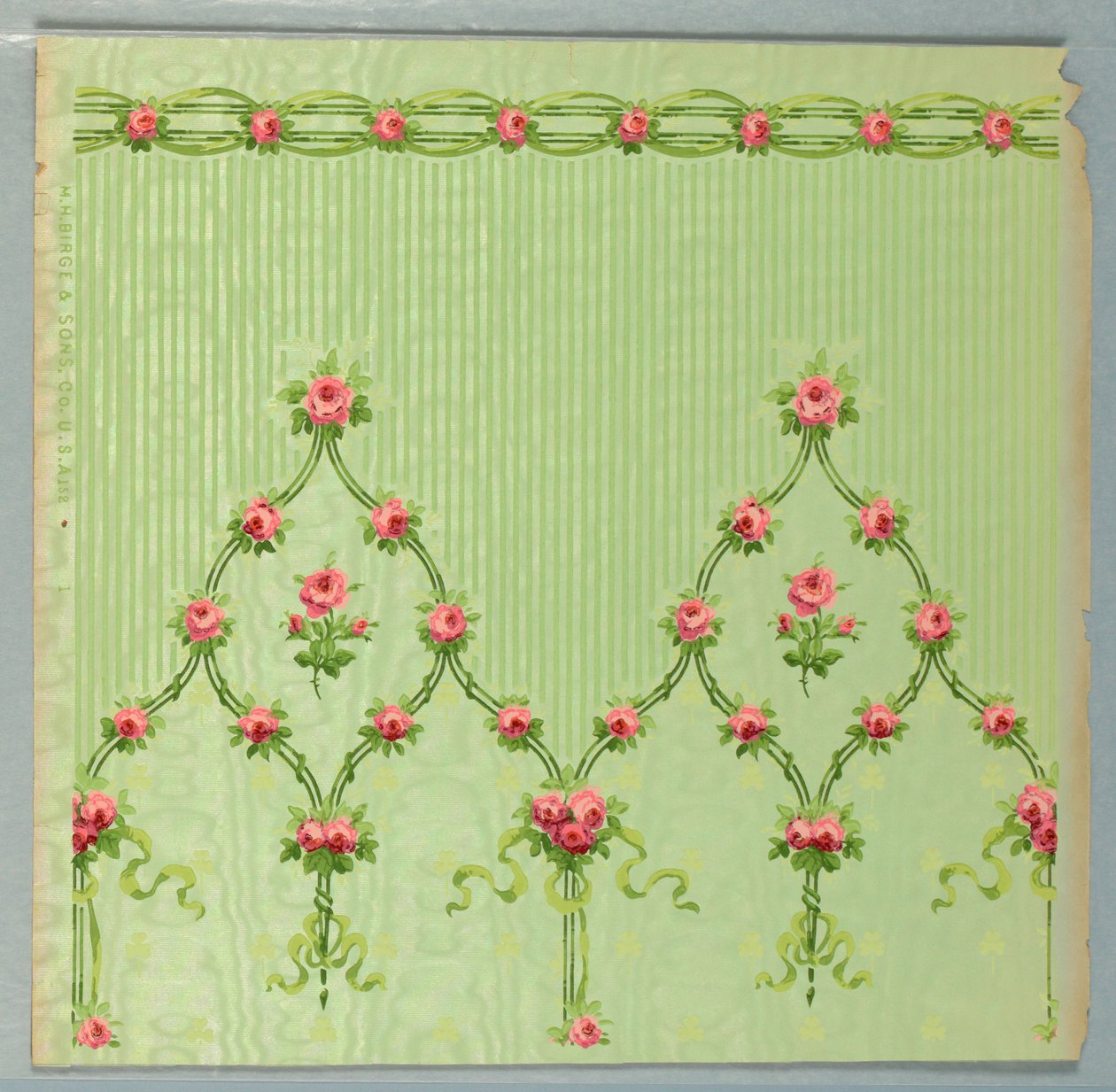 Sidewall and Frieze (الولايات المتحدة الأمريكية) ، 1905-1920 بواسطة من صنع شركة MH Birge and Sons Co.