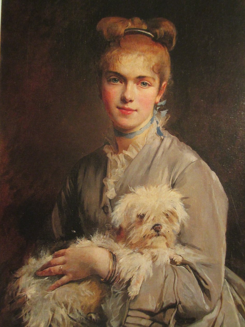 صورة كوليت دوماس (1860-1907) بواسطة مادلين لومير