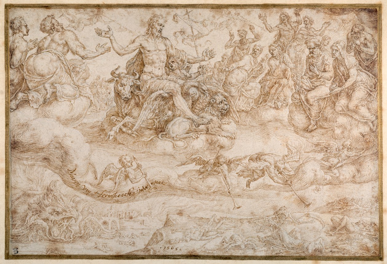 The triumph of Christ بواسطة ميرتن فان هيمسكرك