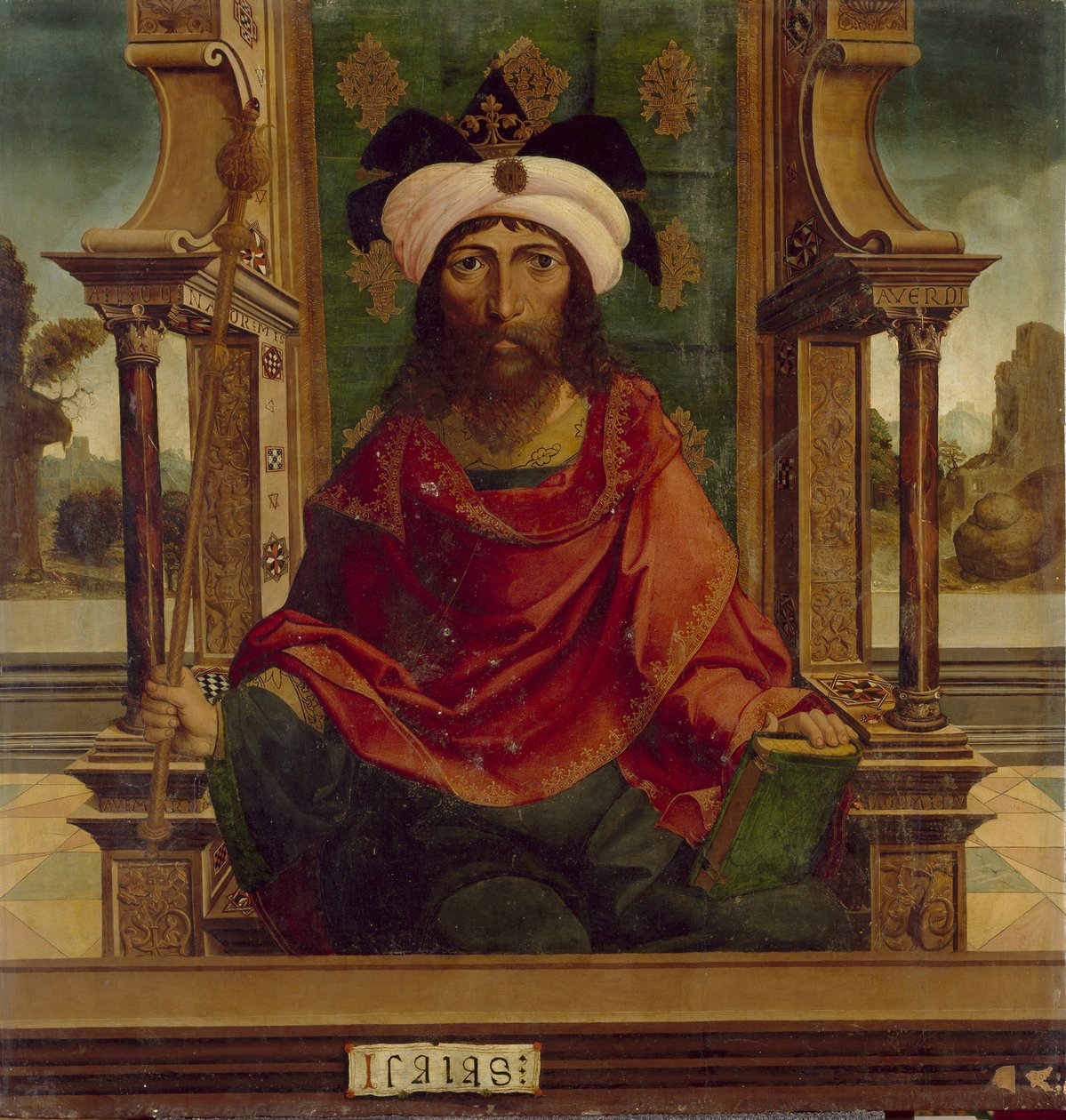 النبي اشعياء ، ج. 1525 بواسطة Maestro de Becerril