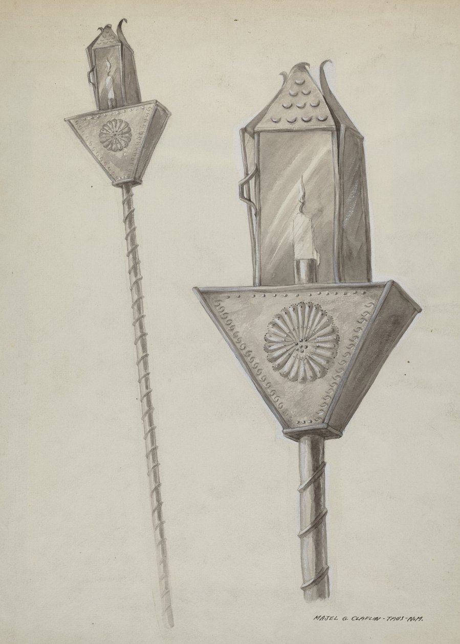 فانوس الموكب التائب ، ج. 1937. بواسطة ماجل ج