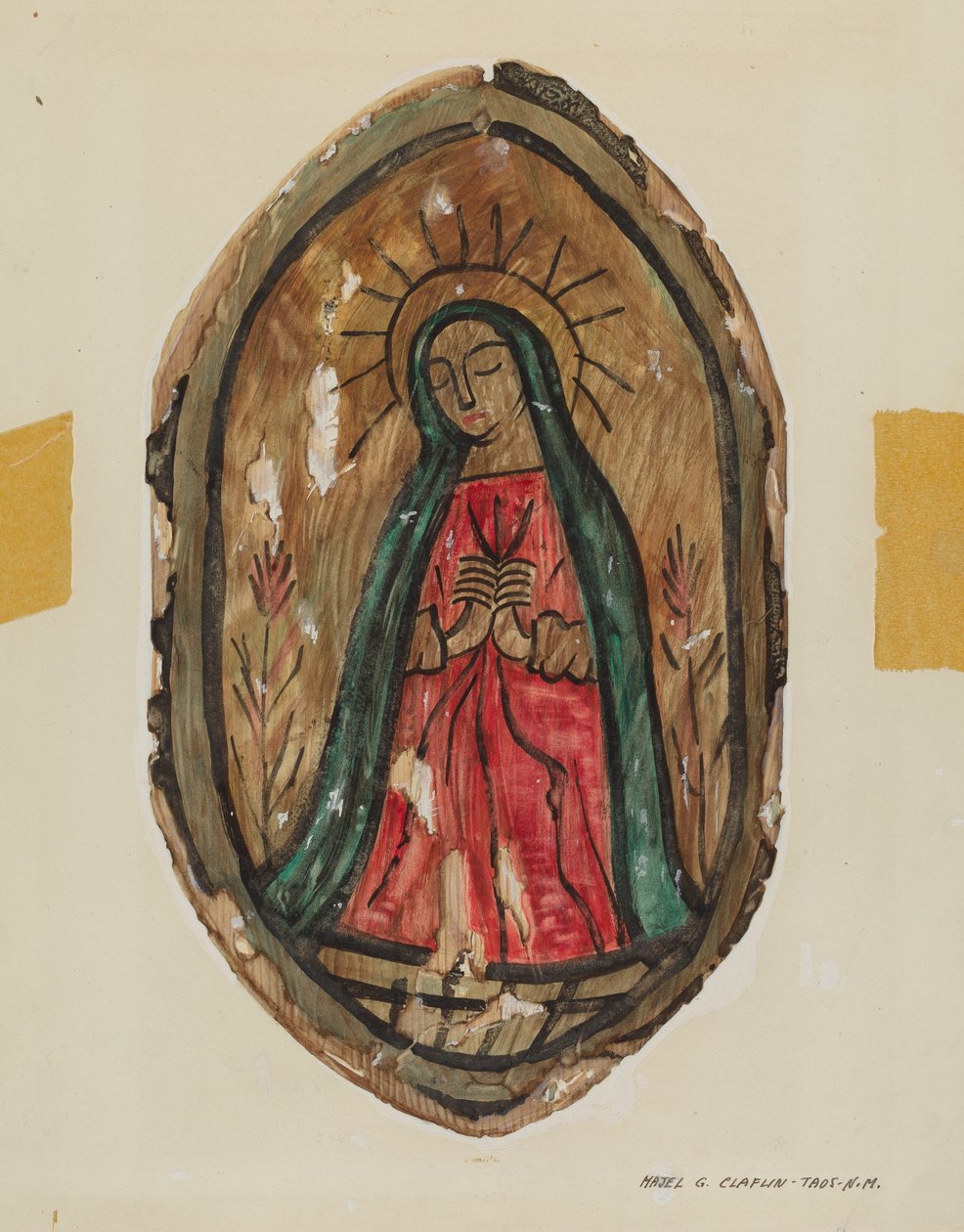 Altarpiece - سانتا ماريا ، ج. 1939. بواسطة ماجل ج
