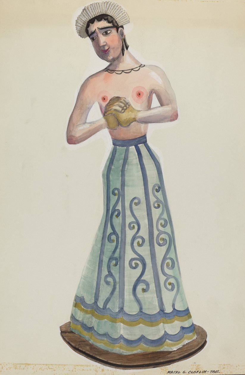 سانتا واحد من ثمانية عذارى فرونت فيو ، ج. 1937. بواسطة ماجل ج