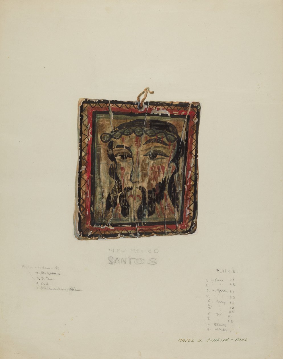 رأس كريستو الصغير - ريتابلو ، ج. 1940. بواسطة ماجل ج