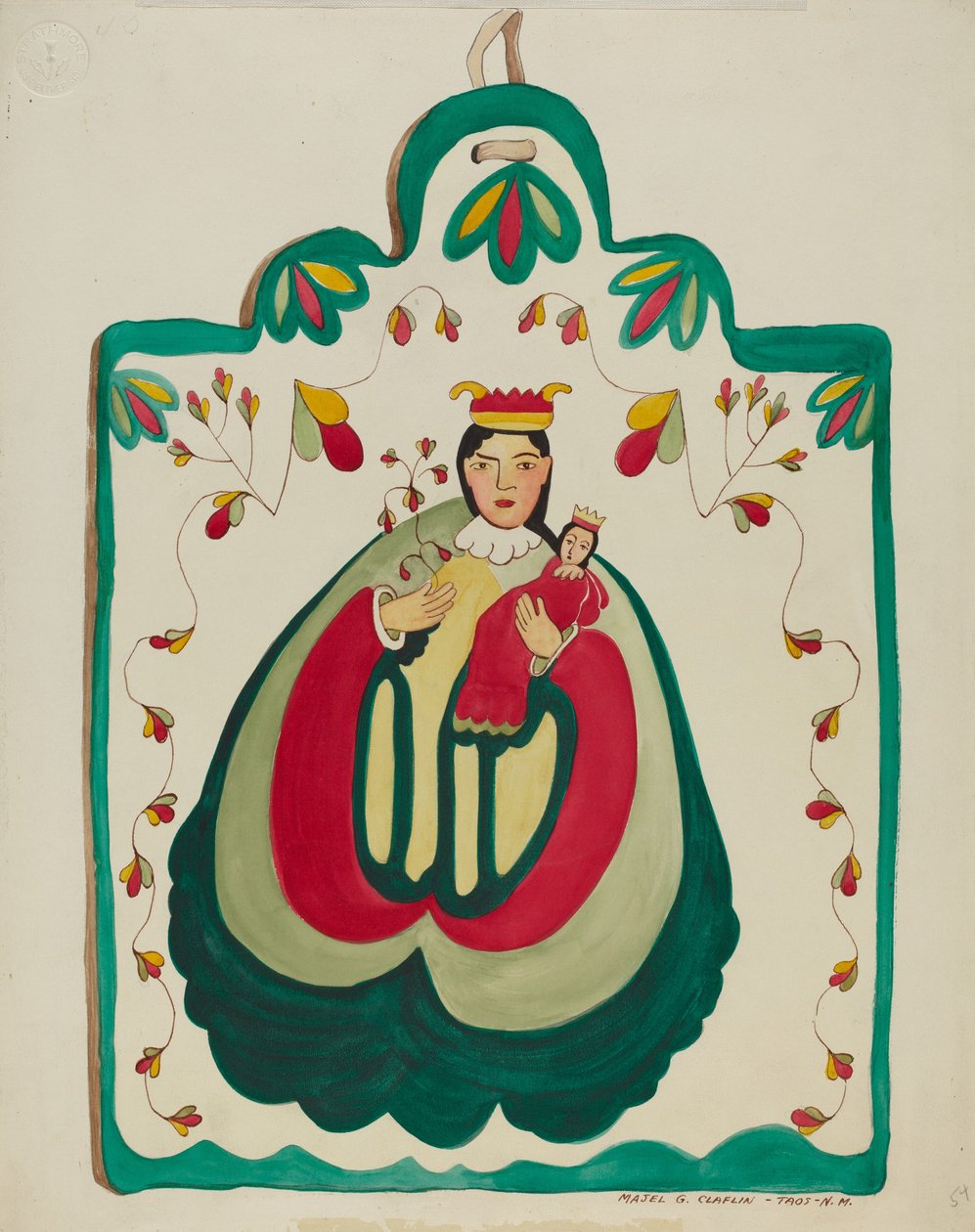 مذبح خشبي ، القديس أنطونيوس ، ج. 1937. بواسطة ماجل ج