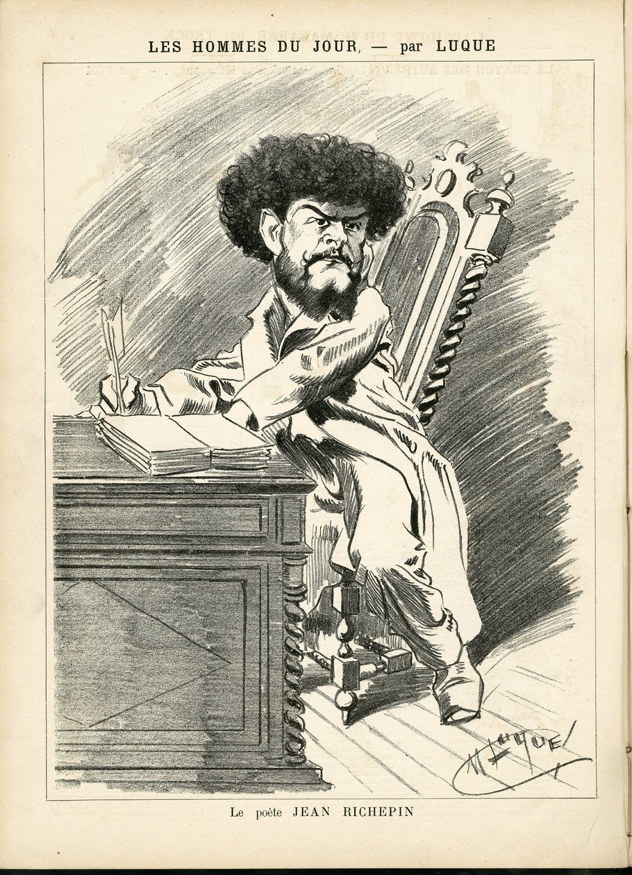 رسم لمانويل لوك (1854-1919) في لا كاريكاتور (1880) بواسطة مانويل لوك