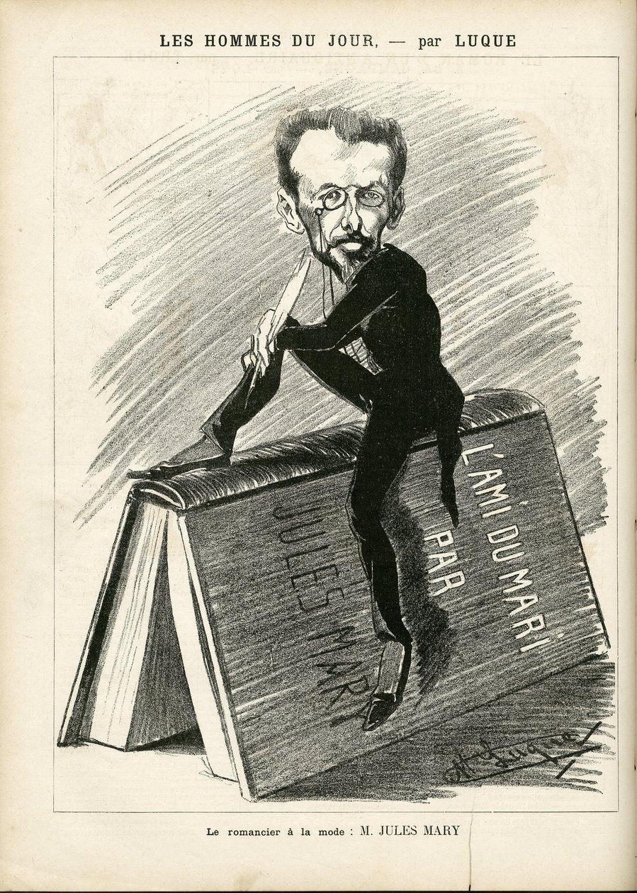 رسم لمانويل لوك (1854-1919) في لا كاريكاتور (1880) بواسطة مانويل لوك