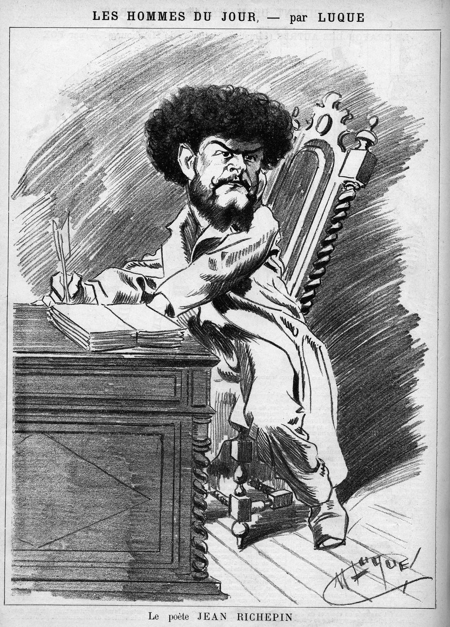 جان ريشبين (1849-1926) كاتب فرنسي. بواسطة مانويل لوك
