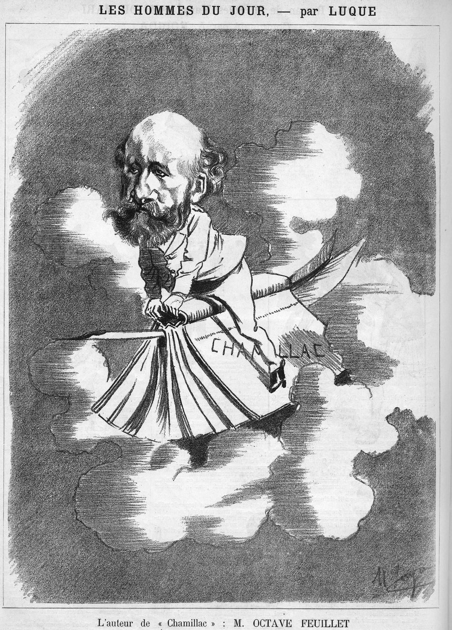 أوكتاف فوييه (1821-1890) كاتب فرنسي. بواسطة مانويل لوك