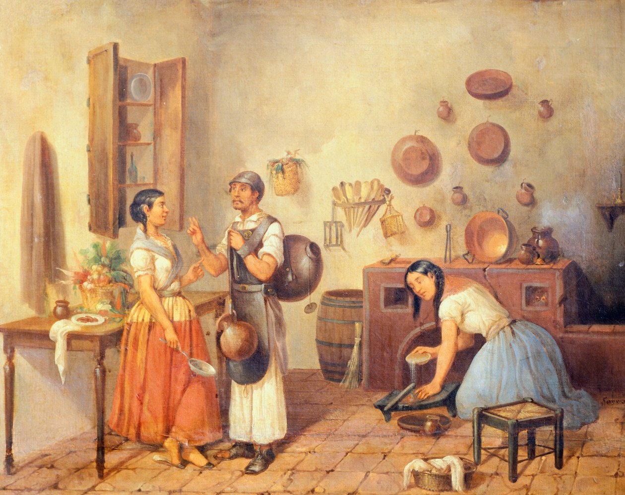 Mexico, A typical Mexican kitchen by Manuel Serrano بواسطة مانويل سيرانو