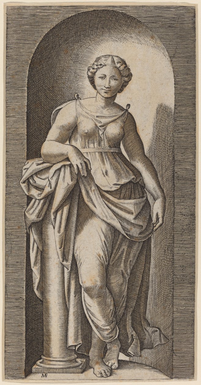 ثبات بواسطة Marcantonio Raimondi بعد رافائيل