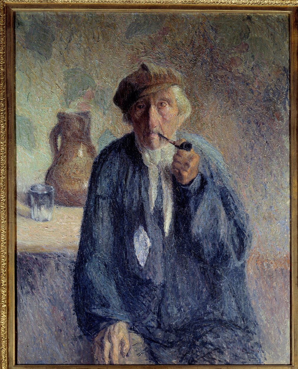 صورة لفلاح عجوز يدخن الأنبوب رسم لمارسيل كوتشو (1877-1939) القرن العشرين صن. 0.92x0.73 م روان ، متحف الفنون الجميلة انتباه! قد يخضع استخدام هذا العمل لطلب إذن من طرف ثالث أو رسوم إضافية بواسطة مارسيل كوتشوكس