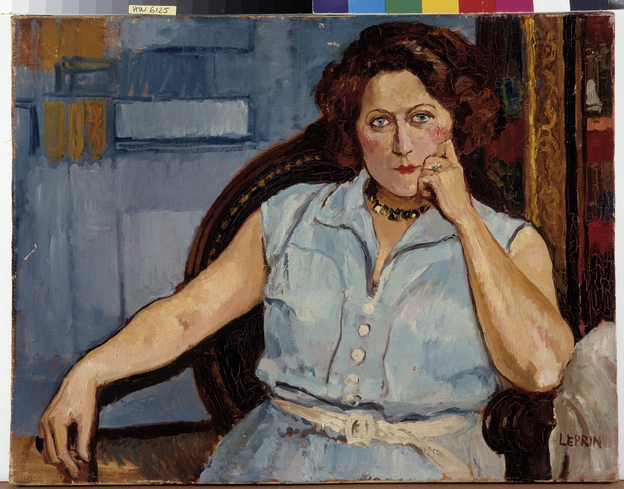 صورة لامرأة جالسة رسم لمارسيل ليبرين (1891-1933) القرن العشرين إشارة إلزامية: مجموعة تحيات بروفانس ، مرسيليا بواسطة مارسيل ليبرين