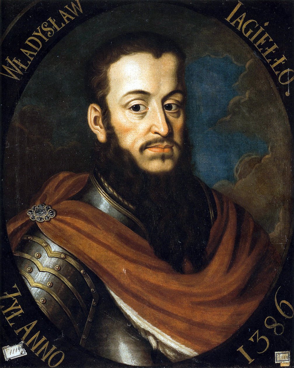 اديسلاس II Jagellon (اديسلاس II دي Pologne) (1352 I 1362-1434) - صورة الملك فلاديسلاف الثاني. Jagiello قدم المساواة Bacciarelli، مارسيلو (1731-1818) بواسطة مارسيلو باتشياريلي