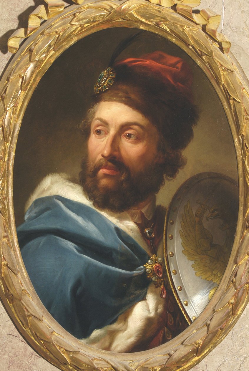 صورة لكاسيمير الرابع جاجيلون (1427-1492) ، ملك بولندا - مارسيلو باتشياريلي (1731-1818). زيت على النحاس بواسطة مارسيلو باتشياريلي
