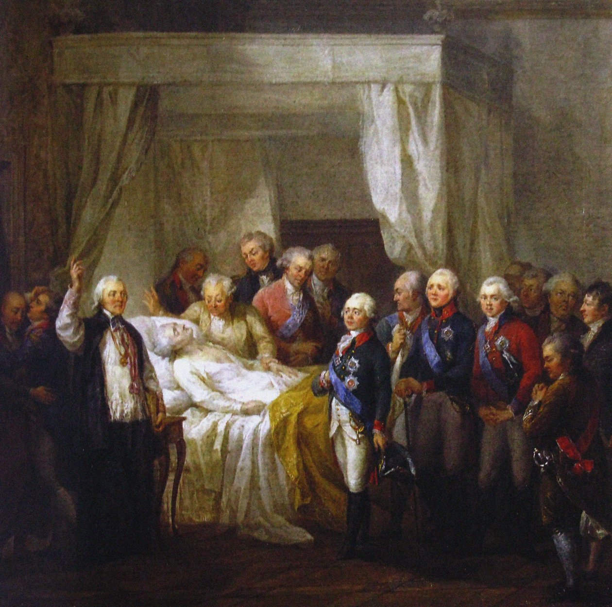 وفاة ستانيسلافو الثاني أغسطس Poniatowski بعد عام 1798 بواسطة مارسيلو باتشياريلي