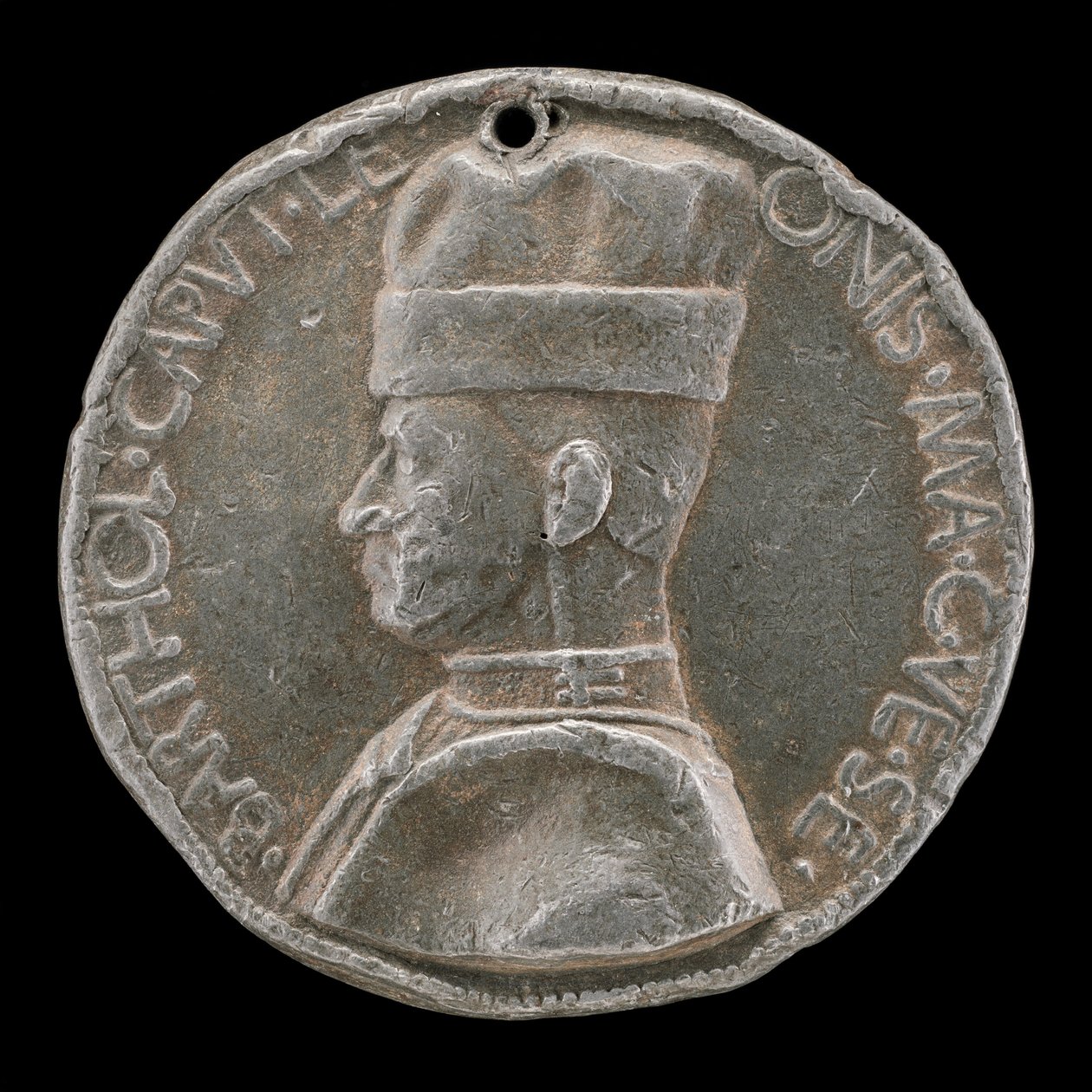 بارتولوميو كوليوني من بيرغامو ، 1400-1475 ، كوندوتيير [الوجه] ، 1454 أو بعده. بواسطة ماركو جويدزاني