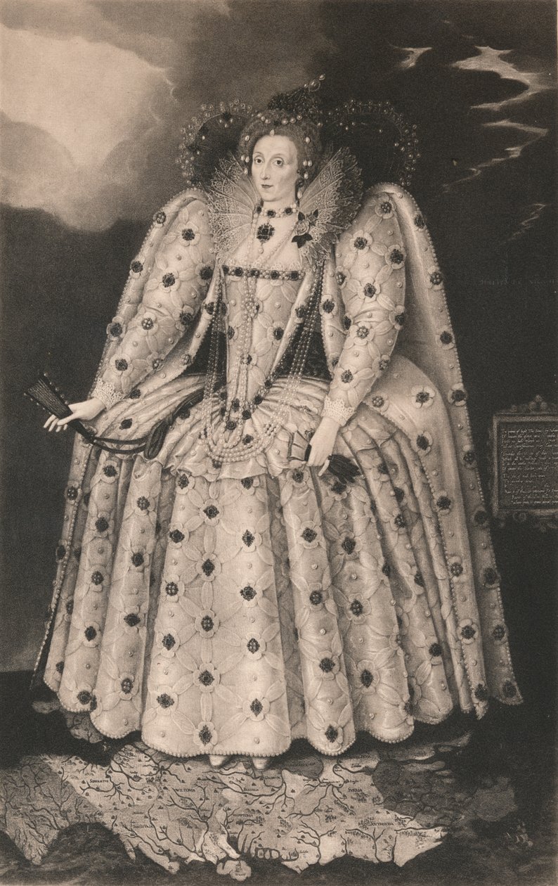 الملكة إليزابيث ، 1592 ، 1904 بواسطة Marcus Garret Gheeraerts الأصغر سنا