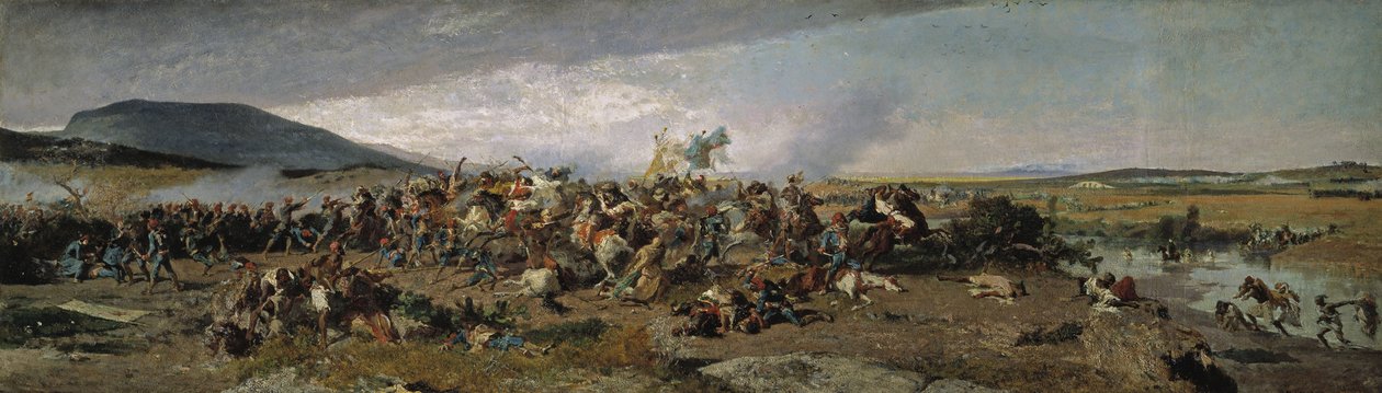 معركة واد راس 1863 بواسطة ماريا فورتوني