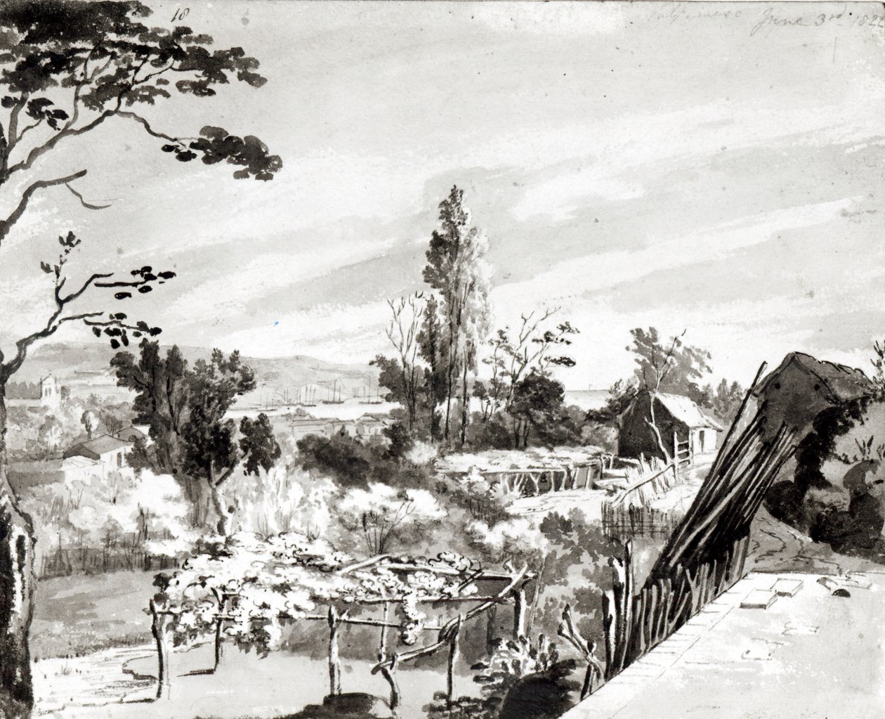 فالبارايسو 1822 (ألوان مائية على ورق) بواسطة ماريا كولكوت