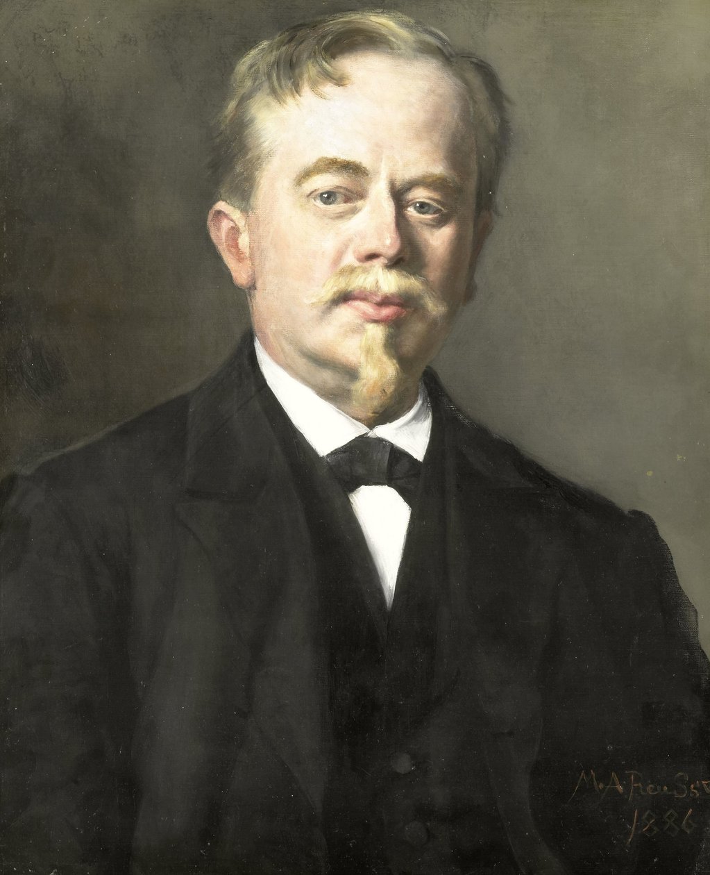 صورة لأغسطس أليبي (1838-1927) بواسطة ماريا الكسندرينا رويس (أميرة ساكسين فايمار أيزنباخ)