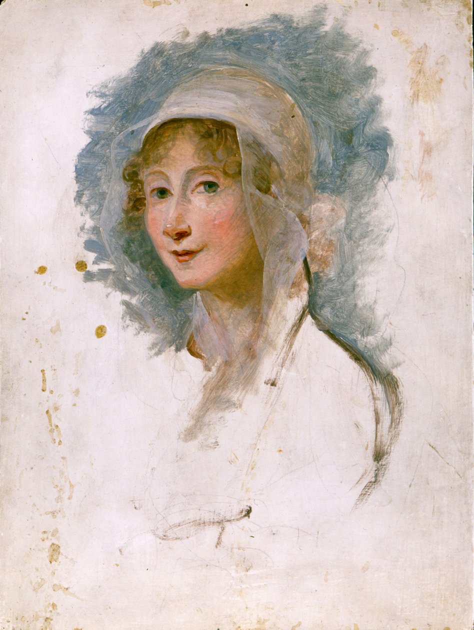 صورة لجوليا بيكاريا مانزوني (1762 - 1841) ، والدة أليساندرو مانزوني. لوحة ماريا كوزواي (1760 - 1838). ببل. بريرا ، ميلان. بواسطة ماريا هادفيلد كوسواي