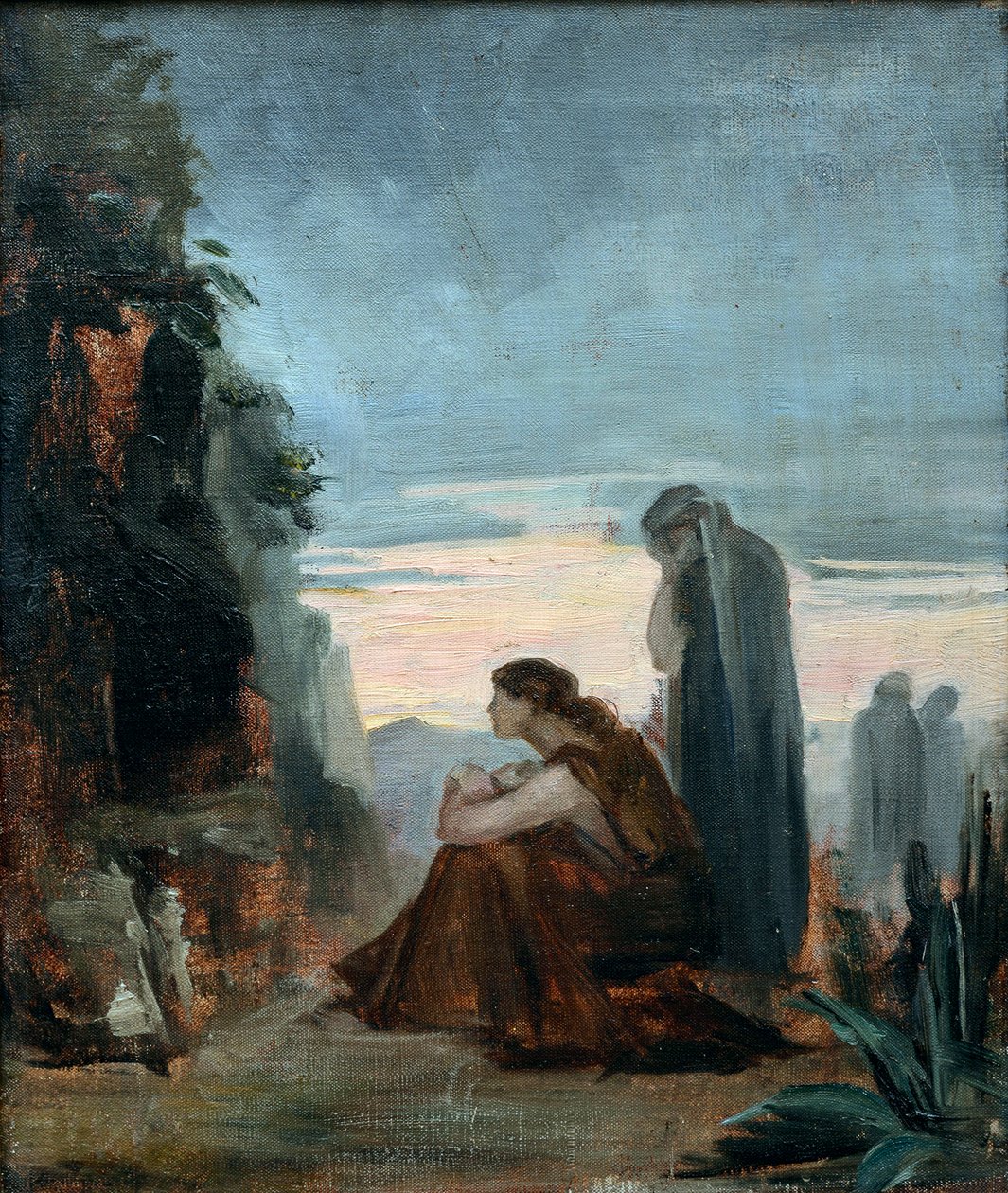 Les Myrrhophores - The Myrrhbearers بقلم ماري باشكيرتسيف - باشكيرتسيفا ، ماريا كونستانتينوفنا (1860-1884) بواسطة ماريا كونستانتينوفا باشكيرتسيفا