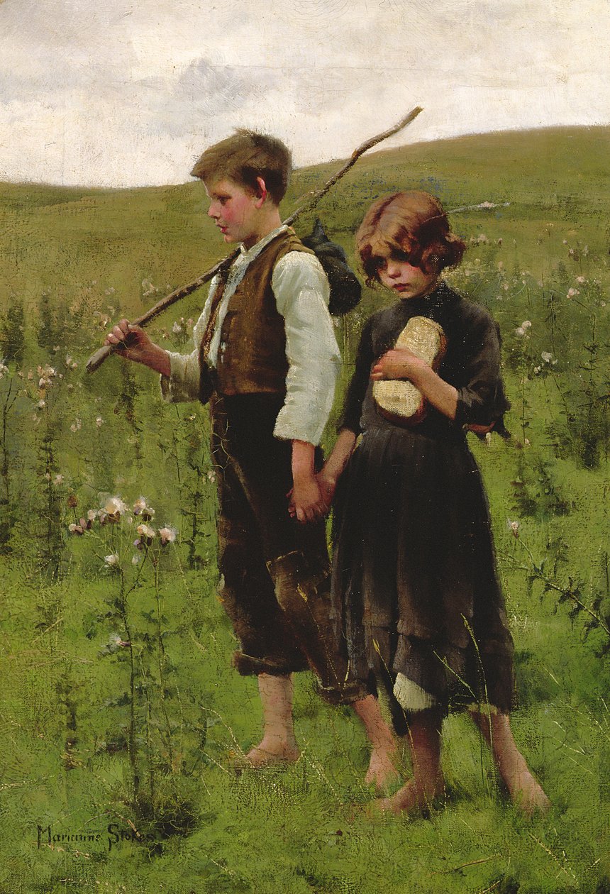 بلا مأوى ، 1885 بواسطة ماريان ستوكس