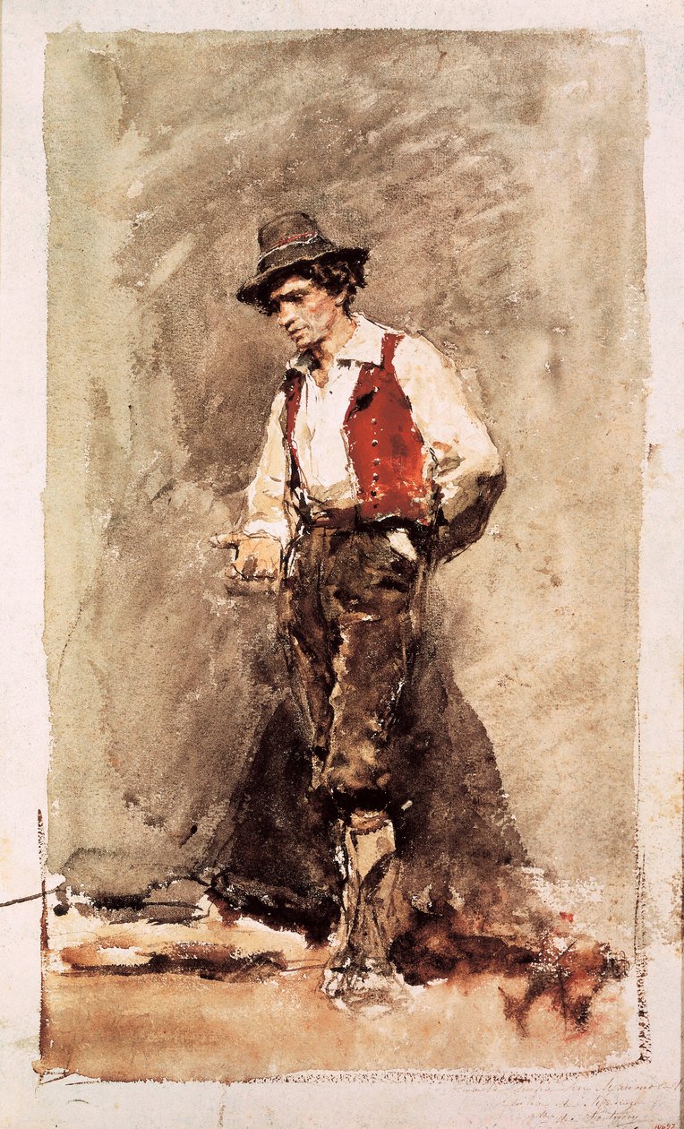 كالابريا. لوحة مائية لماريانو فورتوني (1838-1874). 1868. برشلونة. المتحف الوطني للفنون في كاتالونيا. بواسطة ماريانو فورتوني