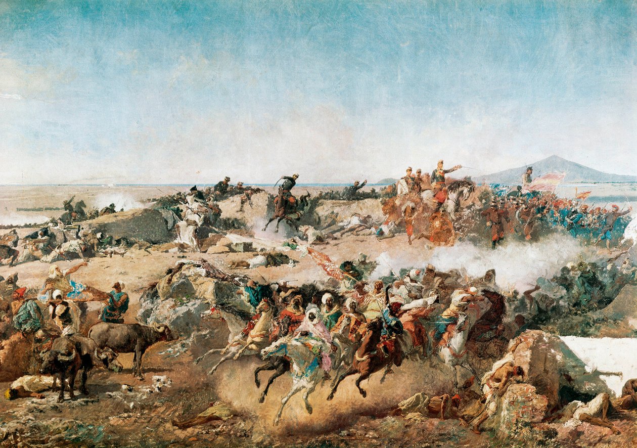 معركة تطوان (تطوان) بواسطة ماريانو فورتوني