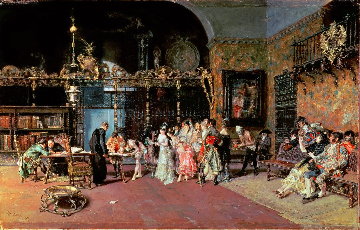 النائب بواسطة ماريانو خوسيه ماريا برناردو (1838 74) Fortuny y Carbó