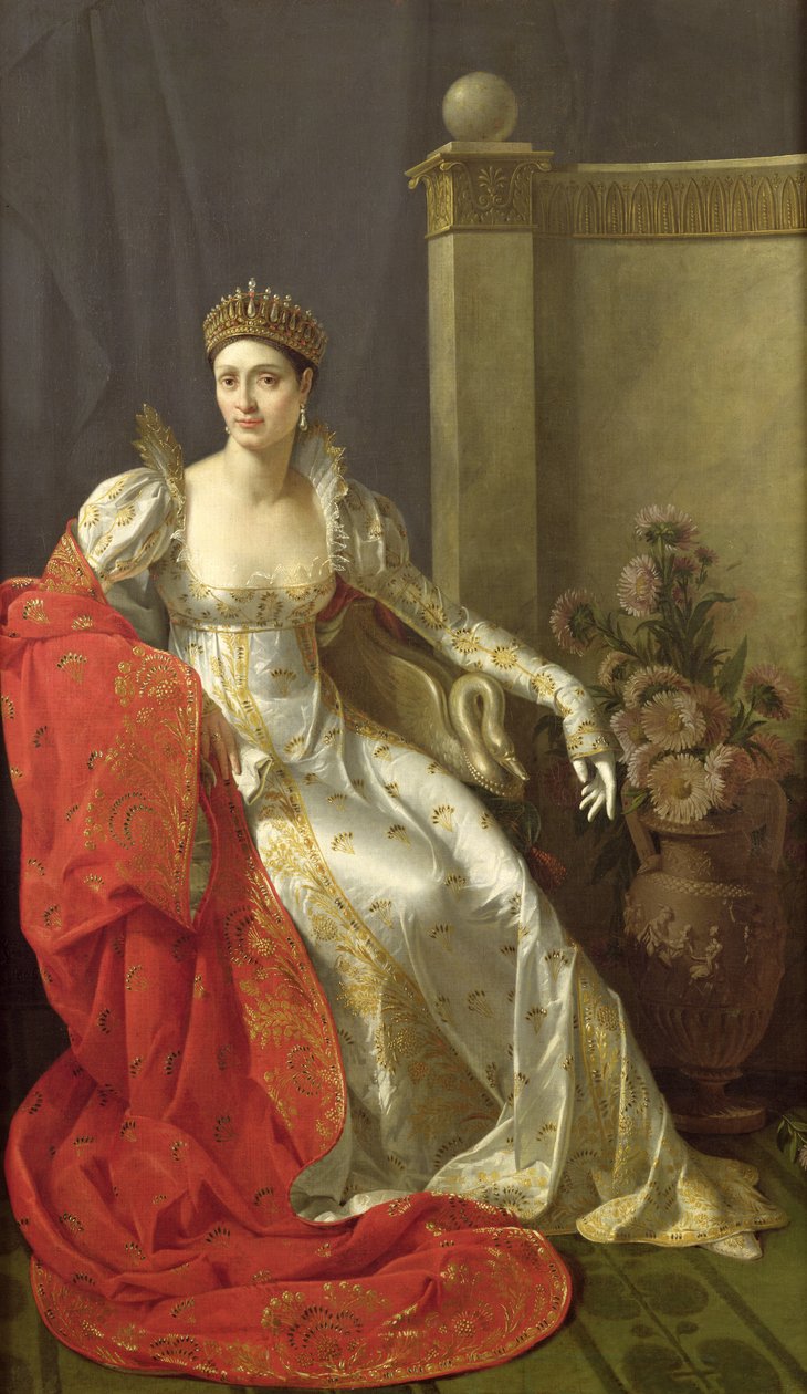 إليسا بونابرت (1777-1820) الأميرة باتشيوتشي بواسطة ماري Guilhelmine Benoist