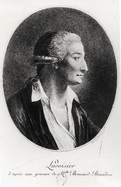صورة أنطوان لوران لافوازييه (1743-1794) (الحفر الشمسي) بواسطة ماري رينيه جينيفيف بروسارد دي بوليو