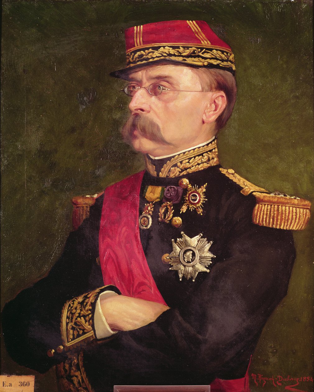 صورة الجنرال لويس فايدرب (1818-89) 1884 بواسطة ماري رينو دوبو