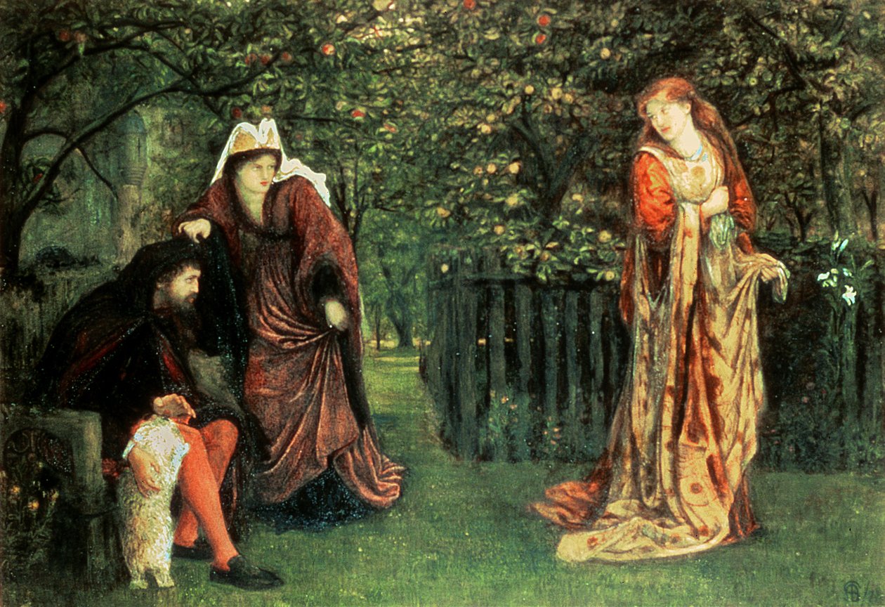 السير تريسترام و La Belle Iseult بواسطة ماري سبارتالي ستيلمان