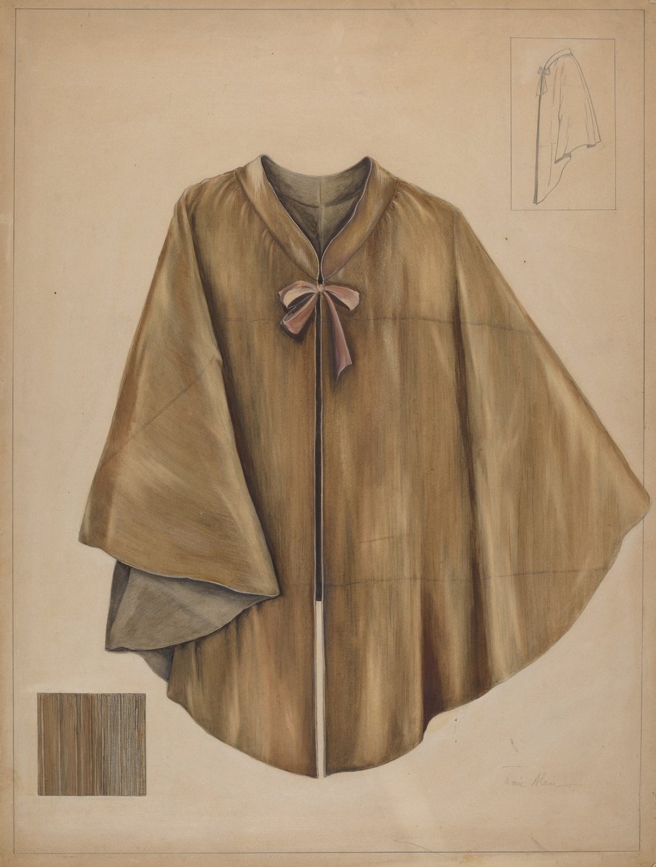 كويكر كيب ، ج. 1937. بواسطة ماري آلان