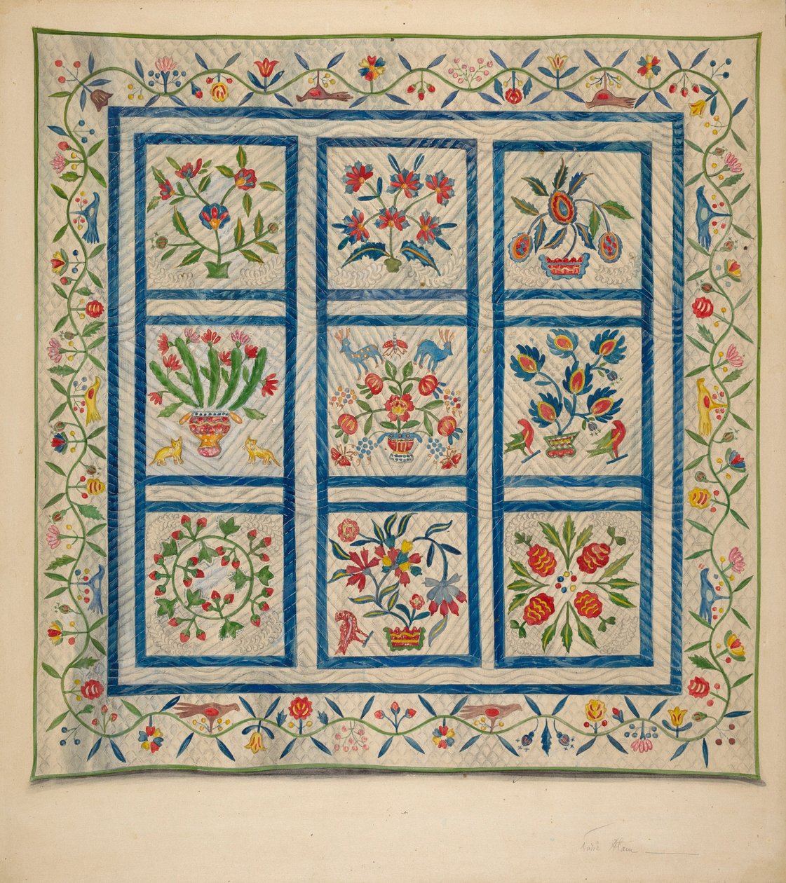 لحاف ، ج. 1937. بواسطة ماري آلان