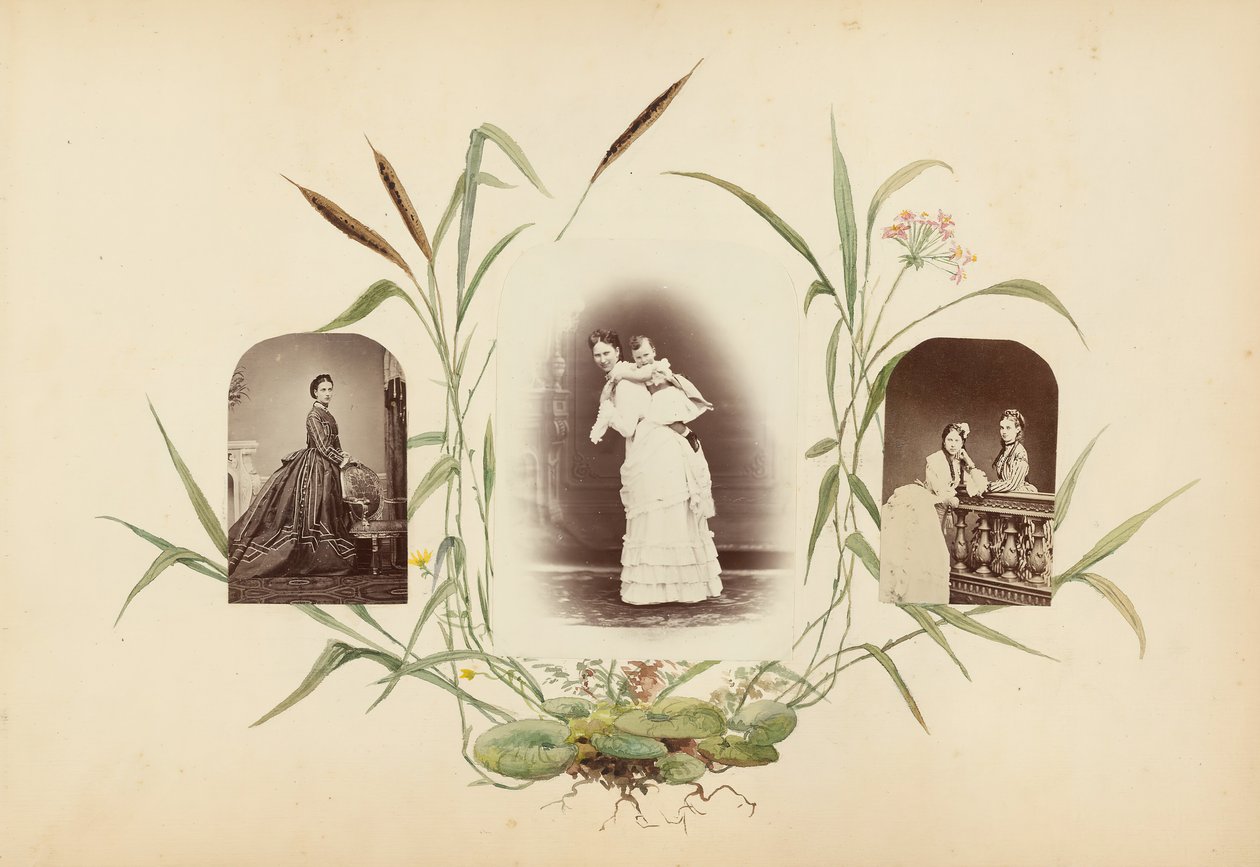 ألبوم مدام ب ، 1870. بواسطة ماري بلانش هينيل فورنييه