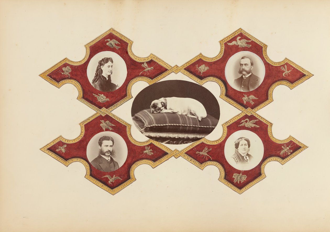 ألبوم مدام ب ، 1870. بواسطة ماري بلانش هينيل فورنييه