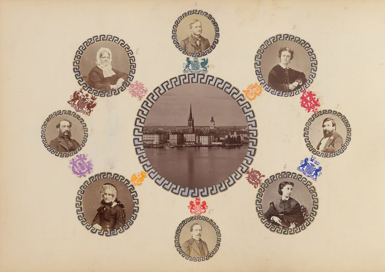 ألبوم مدام ب ، 1870. بواسطة ماري بلانش هينيل فورنييه