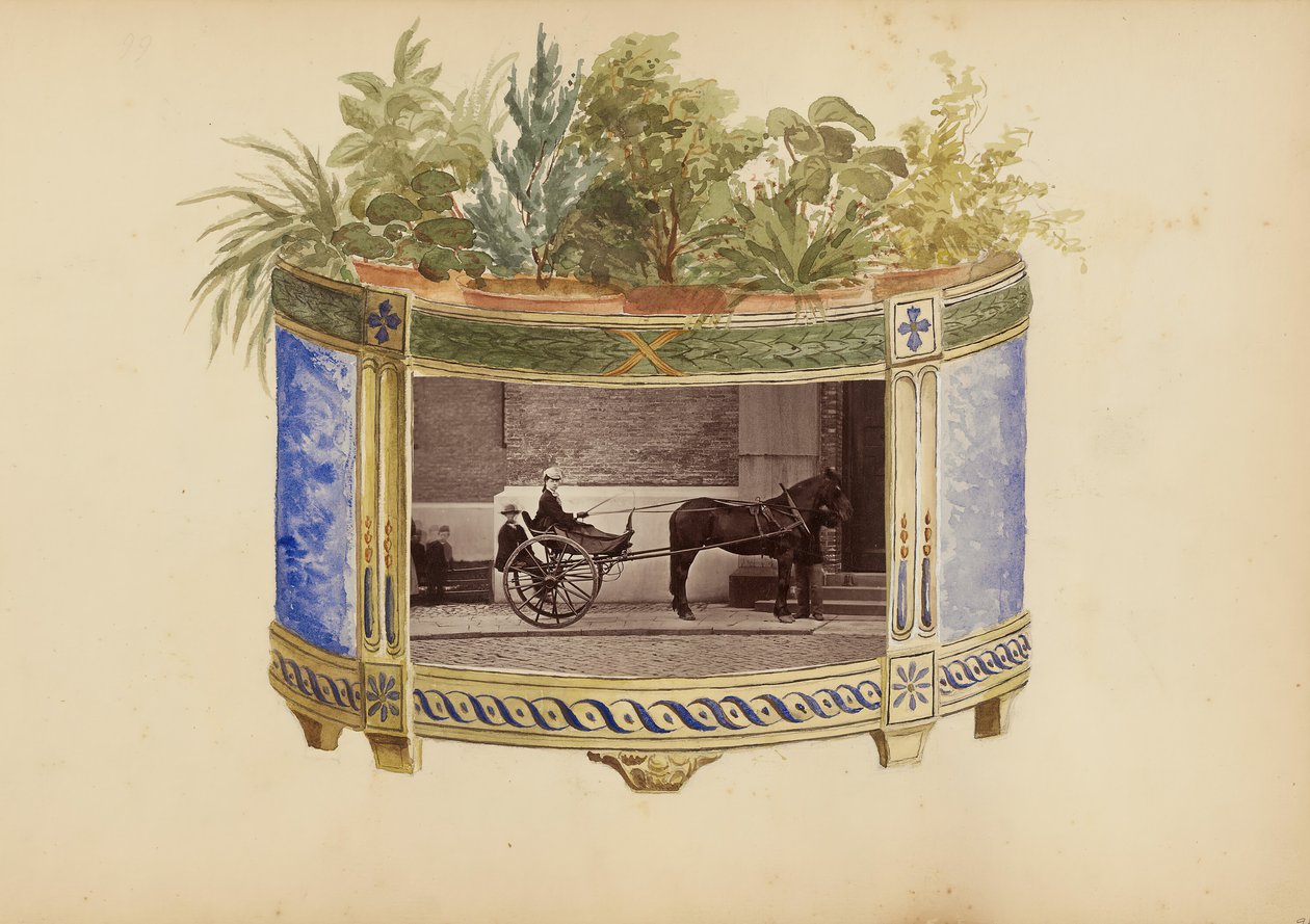 ألبوم مدام ب ، 1870. بواسطة ماري بلانش هينيل فورنييه