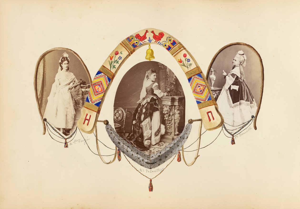 ألبوم مدام ب ، 1870. بواسطة ماري بلانش هينيل فورنييه