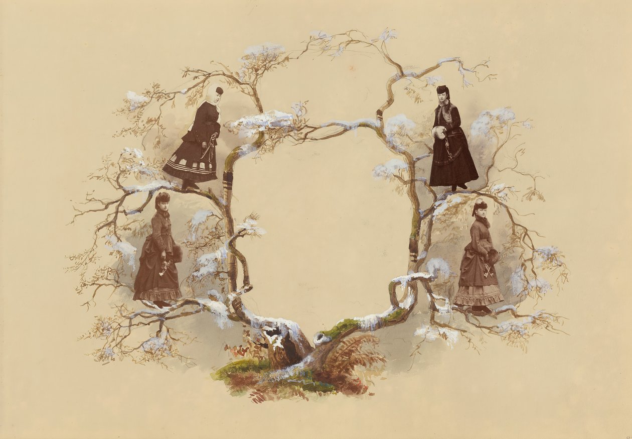 ألبوم مدام ب ، 1870. بواسطة ماري بلانش هينيل فورنييه