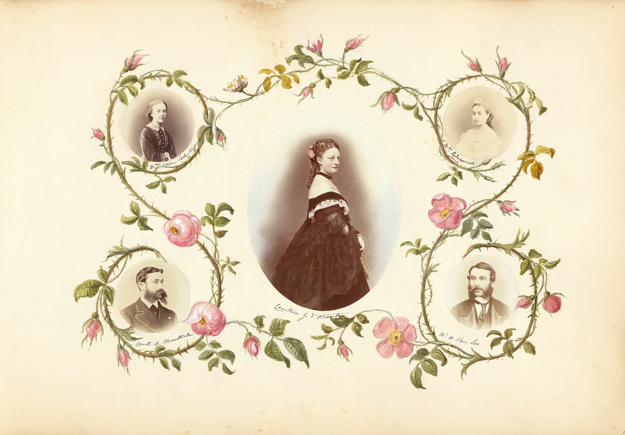 ألبوم مدام ب ، 1870. بواسطة ماري بلانش هينيل فورنييه