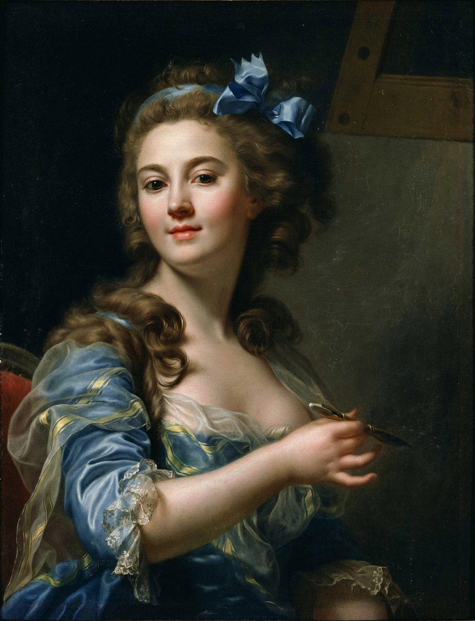 لوحة "بورتريه ذاتي" لماري غابرييل كابت (1761-1818) 1783 المتحف الوطني للفن الغربي ، طوكيو ، اليابان بواسطة ماري جابرييل كابيت
