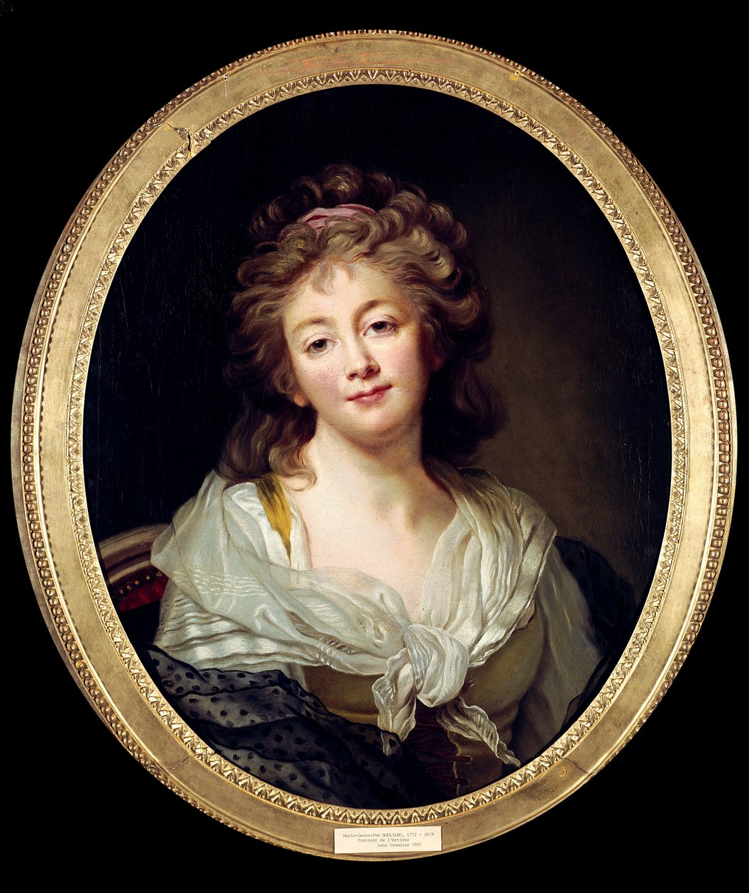 تصوير شخصي. لوحة ماري جينيفيف بوليار (1772-1819) بواسطة ماري جينيفيف بوليارد