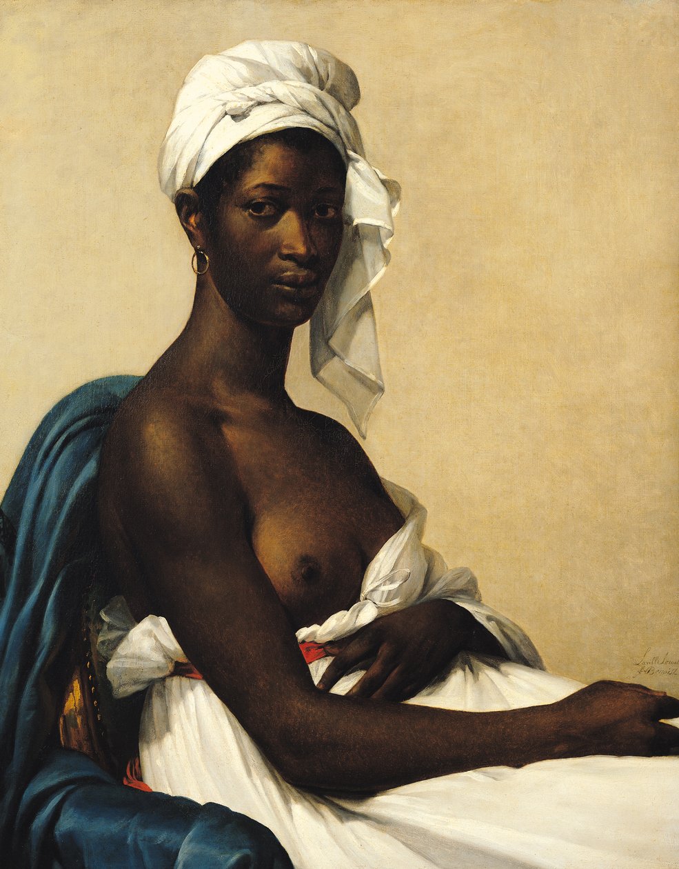 صورة لامرأة سوداء ، 1799-1800 ، بواسطة ماري Guilhelmine Benoist